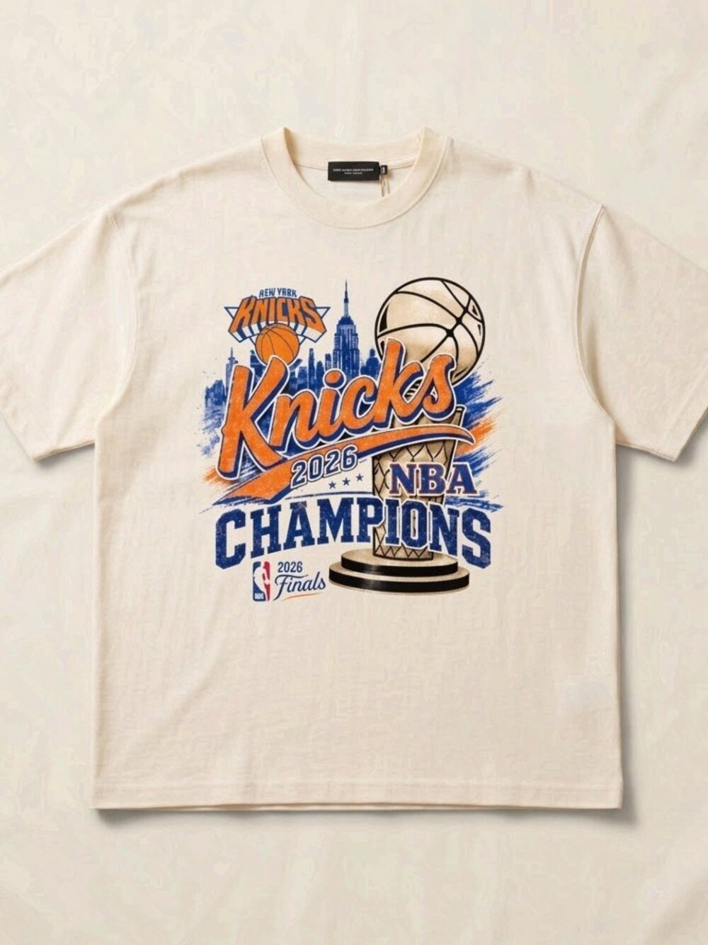 New York Knicks 2026 NBA Champions Graphic Tee